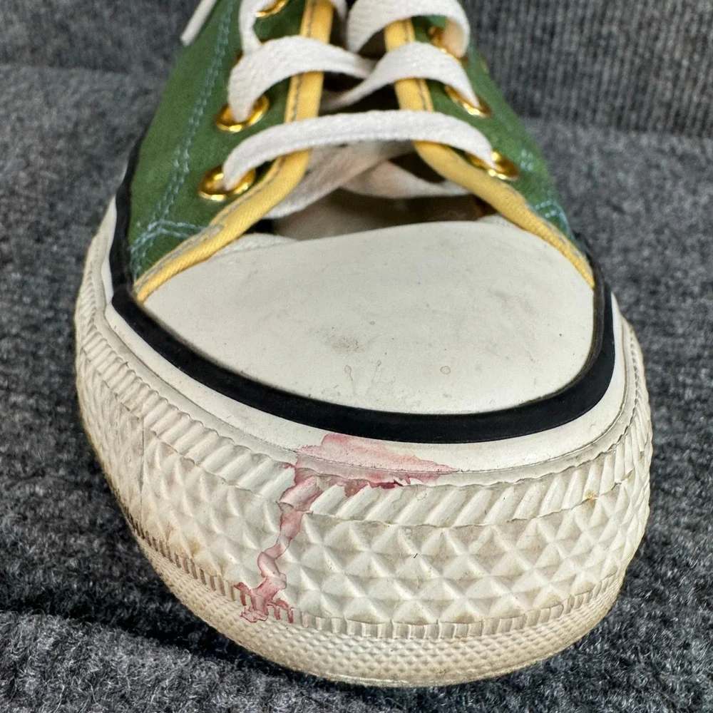 Converse Chuck Taylor All Star Low Top Green Yellow 152621C Mens 6.5 Womens 8.5